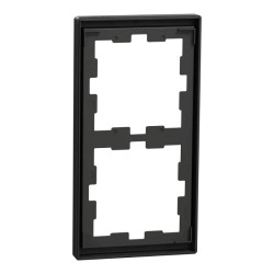 D-Life - cadre de finition - anthracite - 2 postes - MEG4020-6534 Schneider Electric