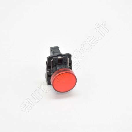 Boutonnerie  - XB5AVB4 - VOYANT LUMINEUX ROUGE A DEL