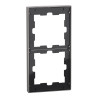 D-Life - cadre de finition - métal - nickel - 2 postes - MEG4020-6550 Schneider Electric