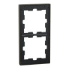 D-Life - cadre de finition - métal - mocca - 2 postes - MEG4020-6552 Schneider Electric