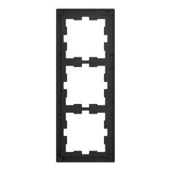 D-Life - cadre de finition - pierre - ardoise - 3 postes - MEG4030-6547 Schneider Electric