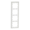 D-Life - cadre de finition - verre - blanc - 4 postes - MEG4040-6520 Schneider Electric