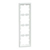 D-Life - cadre de finition - blanc lotus - 4 postes - MEG4040-6535 Schneider Electric