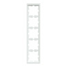 D-Life - cadre de finition - blanc lotus - 5 postes - MEG4050-6535 Schneider Electric