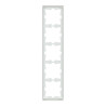 D-Life - cadre de finition - blanc lotus - 5 postes - MEG4050-6535 Schneider Electric