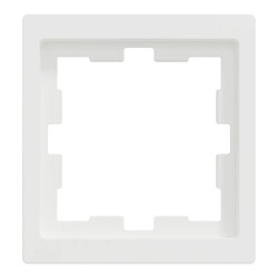 D-Life - cadre de finition - blanc nordic mat - 1 poste - MTN4010-6537 Schneider Electric