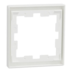 D-Life - cadre de finition - blanc nordic mat - 1 poste - MTN4010-6537 Schneider Electric