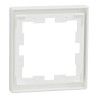 D-Life - cadre de finition - blanc nordic mat - 1 poste - MTN4010-6537 Schneider Electric