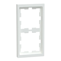 D-Life - cadre de finition - blanc lotus - 2 postes - MTN4020-6535 Schneider Electric