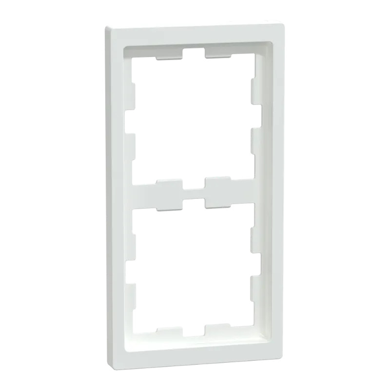 D-Life - cadre de finition - blanc lotus - 2 postes - MTN4020-6535 Schneider Electric