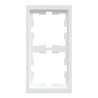 D-Life - cadre de finition - blanc lotus - 2 postes - MTN4020-6535 Schneider Electric
