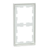 D-Life - cadre de finition - blanc lotus - 2 postes - MTN4020-6535 Schneider Electric
