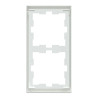 D-Life - cadre de finition - blanc lotus - 2 postes - MTN4020-6535 Schneider Electric