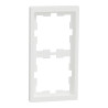 D-Life - cadre de finition - blanc nordic mat - 2 postes - MTN4020-6537 Schneider Electric