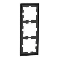 D-Life - cadre de finition - anthracite - 3 postes - MTN4030-6534 Schneider Electric