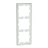 D-Life - cadre de finition - blanc lotus - 3 postes - MTN4030-6535 Schneider Electric