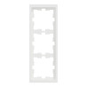 D-Life - cadre de finition - blanc nordic mat - 3 postes - MTN4030-6537 Schneider Electric