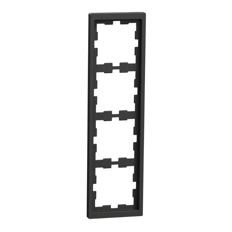 D-Life - cadre de finition - anthracite - 4 postes - MTN4040-6534 Schneider Electric