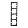 D-Life - cadre de finition - anthracite - 4 postes - MTN4040-6534 Schneider Electric