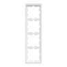 D-Life - cadre de finition - blanc lotus - 4 postes - MTN4040-6535 Schneider Electric