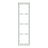 D-Life - cadre de finition - blanc lotus - 4 postes - MTN4040-6535 Schneider Electric