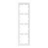 D-Life - cadre de finition - blanc nordic mat - 4 postes - MTN4040-6537 Schneider Electric