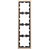 D-Life - cadre de finition - métal - champagne - 4 postes - MTN4040-6551 Schneider Electric