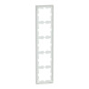 D-Life - cadre de finition - blanc lotus - 5 postes - MTN4050-6535 Schneider Electric