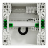 Resi9 Coffret VDI 13M1R - grade 2TV basique - 4xRJ45 cat6 - R9H13401VDIM Schneider Electric