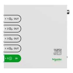 Resi9 SWITCH ETH POE 5P 1GBIT - R9H5SWP57 Schneider Electric