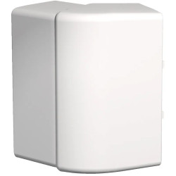 OptiLine 45 goulotte pvc blanc polaire 75 x 55 mm - angle extérieur - ISM10102P Schneider Electric