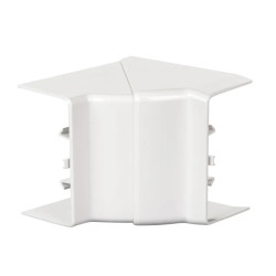 OptiLine 45 goulotte pvc blanc polaire 95 x 55 mm - angle intérieur - ISM10201P Schneider Electric