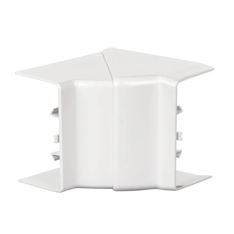 OptiLine 45 goulotte pvc blanc polaire 95 x 55 mm - angle intérieur - ISM10201P Schneider Electric