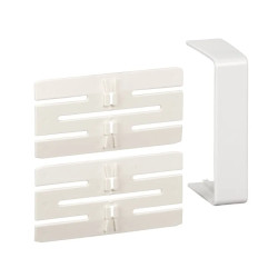 OptiLine 45 goulotte pvc blanc polaire 95 x 55 mm - joint de fond - ISM10206P Schneider Electric