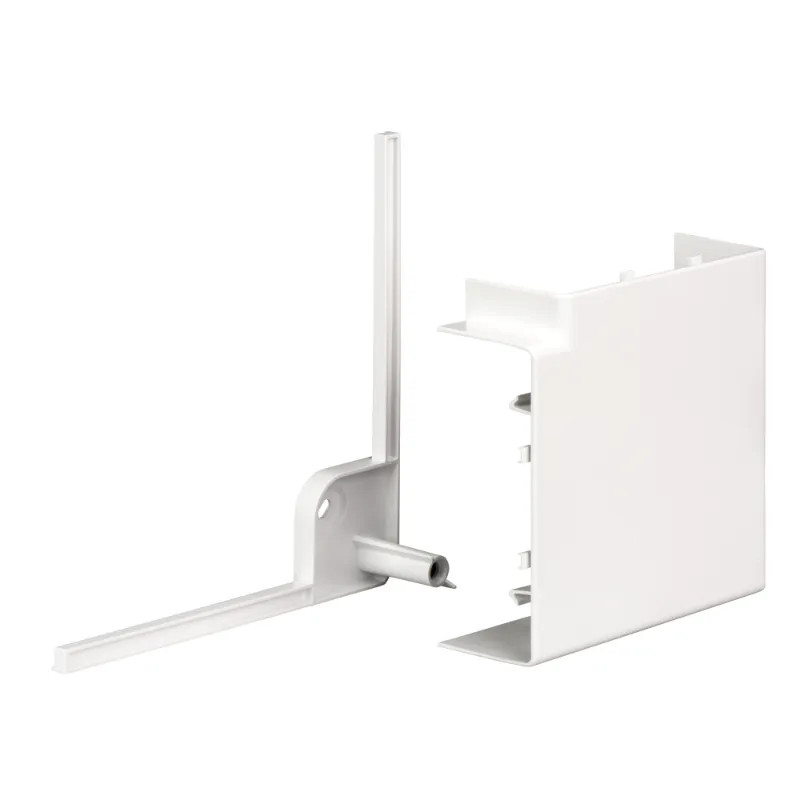 OptiLine 45 goulotte pvc blanc polaire 140 x 55 mm - angle plat 90° - ISM10303P Schneider Electric