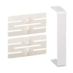 OptiLine 45 goulotte pvc blanc polaire 140 x 55 mm - joint de fond - ISM10306P Schneider Electric