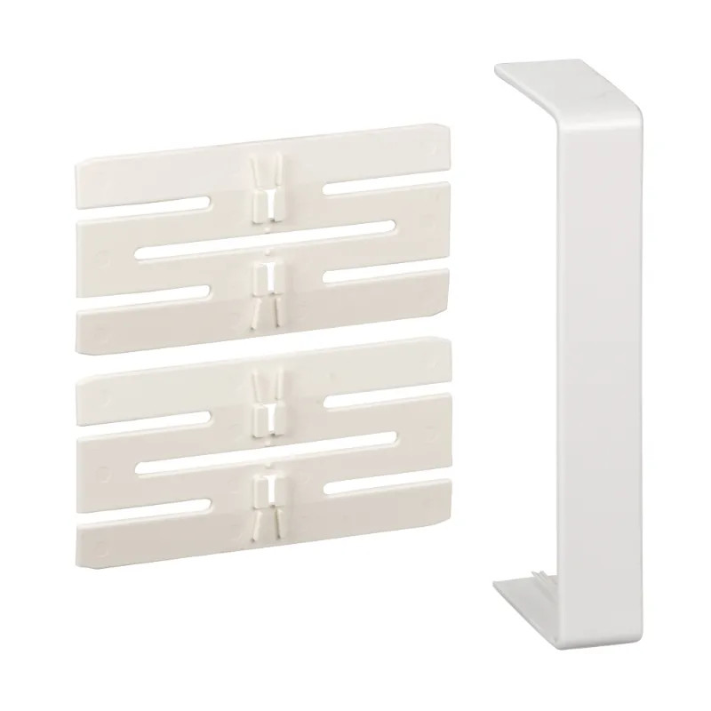 OptiLine 45 goulotte pvc blanc polaire 140 x 55 mm - joint de fond - ISM10306P Schneider Electric