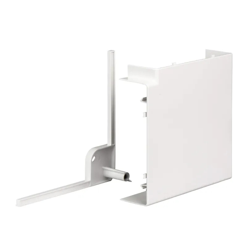 OptiLine 45 goulotte pvc blanc polaire 185 x 55 mm - angle plat 90° - ISM10503P Schneider Electric