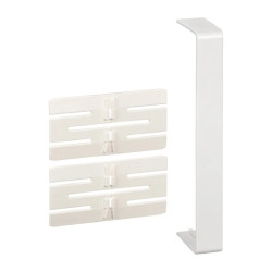 OptiLine 45 goulotte pvc blanc polaire 185 x 55 mm - joint de fond - ISM10506P Schneider Electric