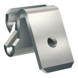 OptiLine 45 - clips de mise à la terre - acier - ISM10952 Schneider Electric