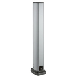 OptiLine 45 - colonnette aluminium avec passage - 2 faces - 0,7 m - ISM20207 Schneider Electric