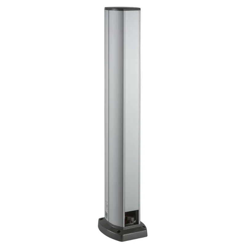 OptiLine 45 - colonnette aluminium avec passage - 2 faces - 0,7 m - ISM20207 Schneider Electric