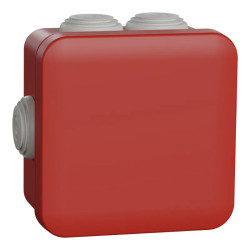 Bte deriv.rouge+ embt 80x80x45 - ENN05164 Schneider Electric