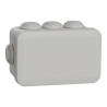 Mureva Box, boite de dérivation IP55 + embouts 105x65x55, gris - ENN05003 Schneider Electric