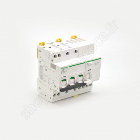 Circuit Breakers iDT40 / DT40  - A9DA3732 - Acti9 iDD40N - disjoncteur différentiel - 3P+N C 32A 6000A/10kA 30mA type AC