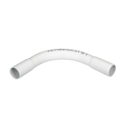 Mureva Tube - coude pour conduit rigide - Ø20mm - IP40 - blanc polaire - IMT56920 Schneider Electric