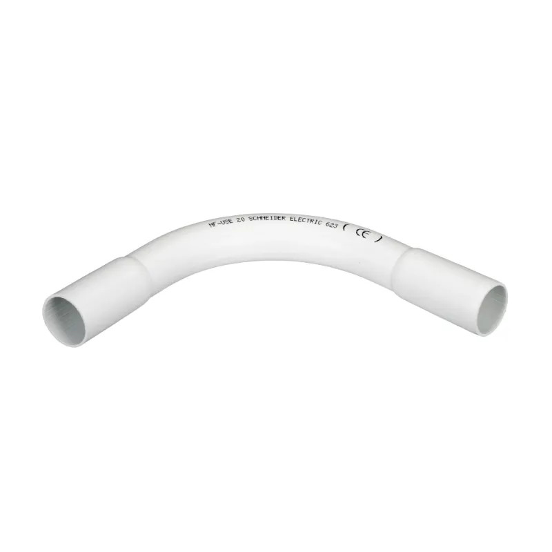 Mureva Tube - coude pour conduit rigide - Ø20mm - IP40 - blanc polaire - IMT56920 Schneider Electric