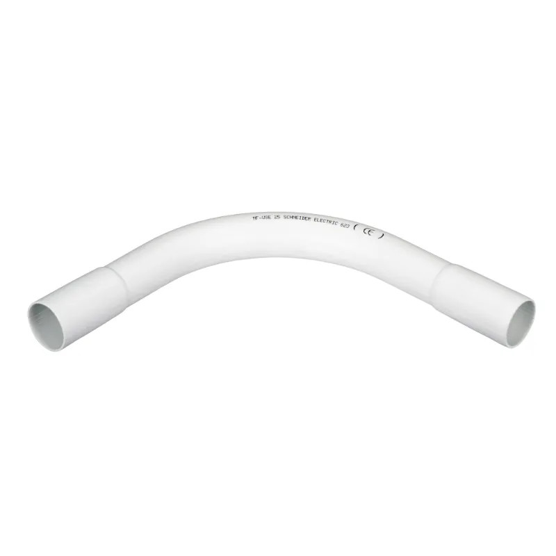 Mureva Tube - coude pour conduit rigide - Ø25mm - IP40 - blanc polaire - IMT56925 Schneider Electric