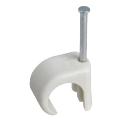 Mureva Fix - Clip à clou - conduit Ø14-20mm - clou Ø2,5-L35mm - gris - IMT49002 Schneider Electric