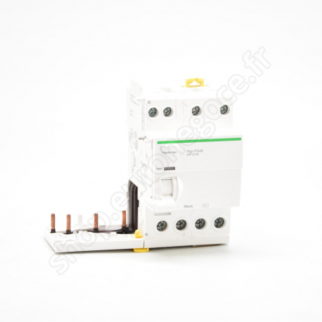 Add-On Residual Current Modules iDT40 / DT40  - A9Y12740EU - Vigi iCG40 3P+N  40A  30mA Type AC